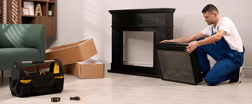 Old Rusted Metal Fireplace Repair And Replacement in Sumter, SC