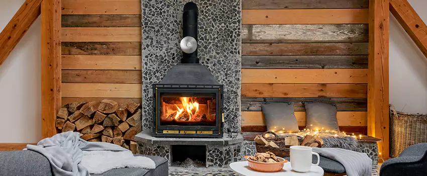 Thelin Hearth Products Direct Vent Gas Stove Fireplace Inspection in Sumter, South Carolina